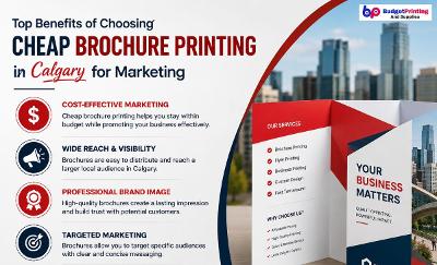 Printing Service for Marketing Brochure Printing in Calgary